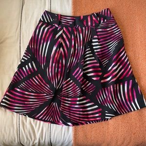 Fun patterned aline skirt